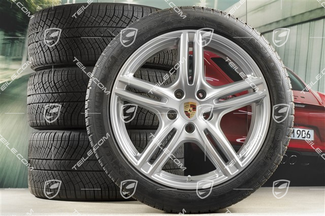 20-inch winter wheels set "Panamera Turbo", rims 9,5 J x 20 ET71 + 10,5 J x 20 ET71 + Michelin Pilot Alpin 4 winter tires 275/40 R20 + 315/35 R20