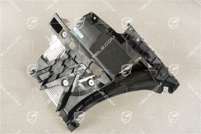 Retaining frame, incl. heat shield, GT3 RS, EU6 DG, R