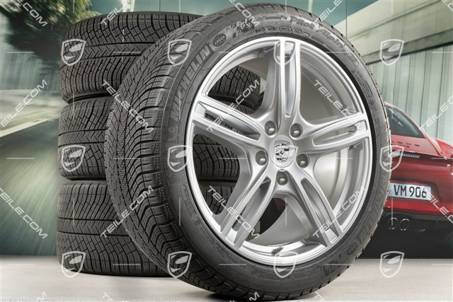 20-inch winter wheels set "Panamera Turbo", rims 9,5 J x 20 ET71 + 10,5 J x 20 ET71 + Michelin Pilot Alpin 4 winter tires 275/40 R20 + 315/35 R20