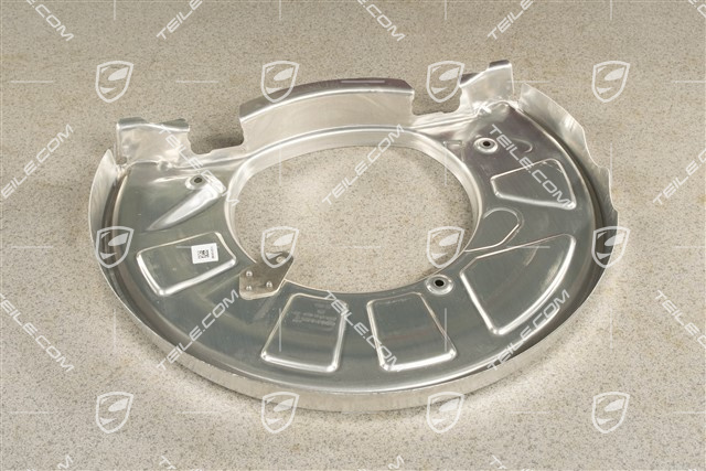 Front axle disc brake protective plate, PCCB, R