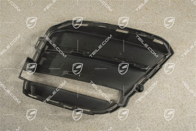 Air duct closed, black, R