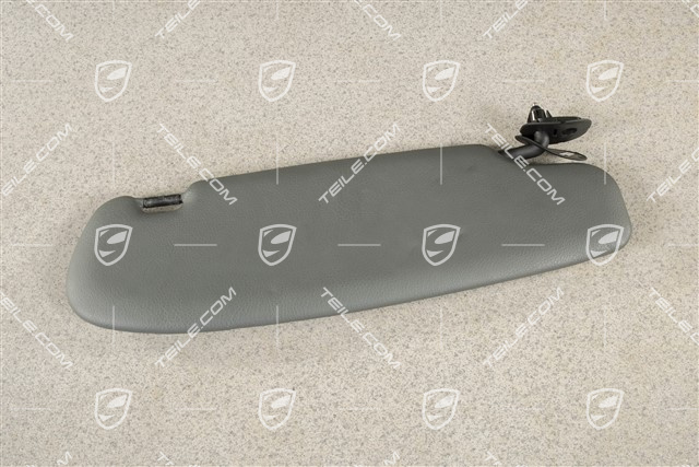 Sonnenblende, Coupe, Kunstleder, Steingrau, L