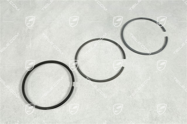 Set of piston rings, 911/911S, LS Set of piston rings, 911/911S, LS