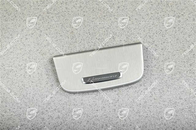 Przesłona, szczotkowane aluminium