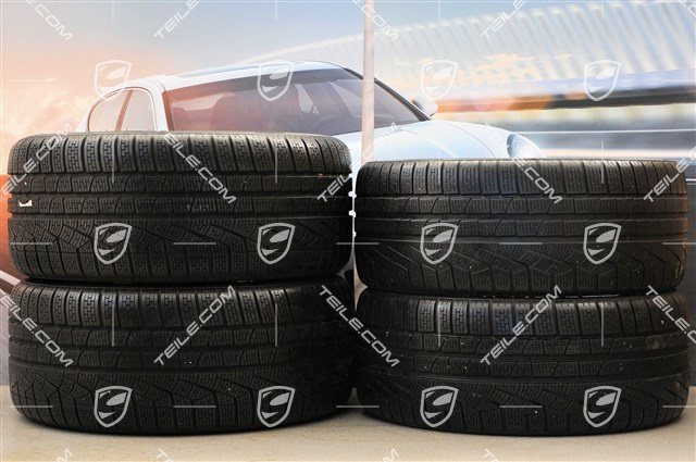 18-inch Boxster S II winter wheel set (with tyres), front wheels 8J x 18 ET57 + rear 9J x 18 ET43 + tyres 235/40 ZR18 + 255/40 ZR18