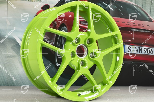19-inch Carrera S II wheel, 8J x 19 ET57, Lizard green
