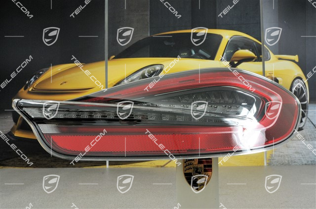 Rear light, darkened, R