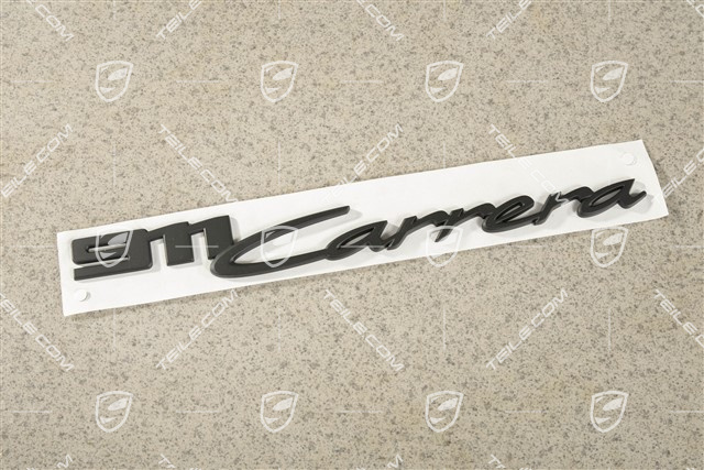 Logo/inscription "911 Carrera", mat black
