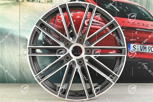 20" Felge 911 Turbo IV, 8,5J x 20 ET49, Titan