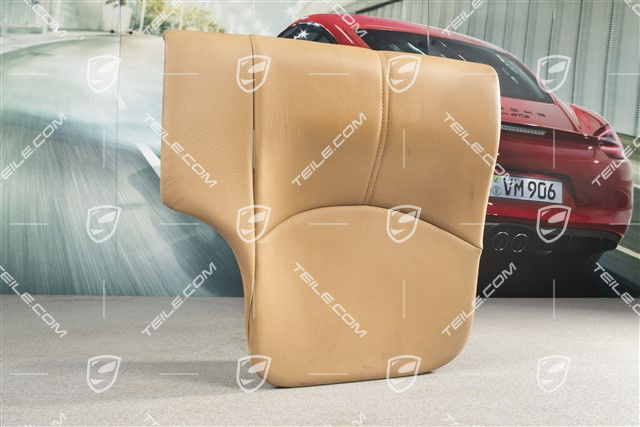 Back seat lower / cushion, Coupe/Targa, Leather, Sand beige, L