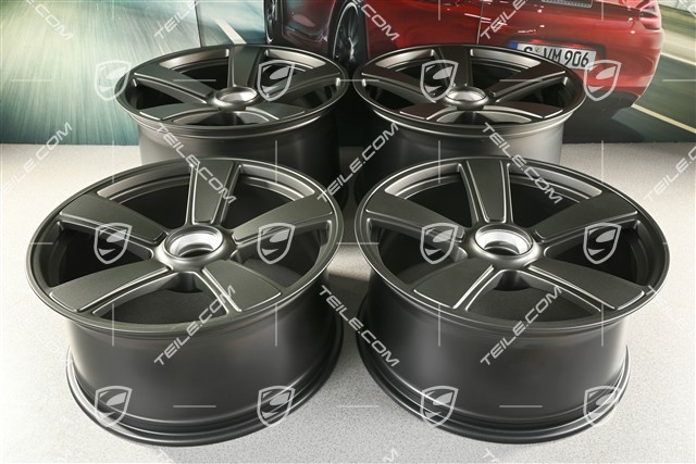 20+21" Felgi Sport Classic, komplet, 9,5J x 20 ET44 + 12J x 21 ET63, Turbonite