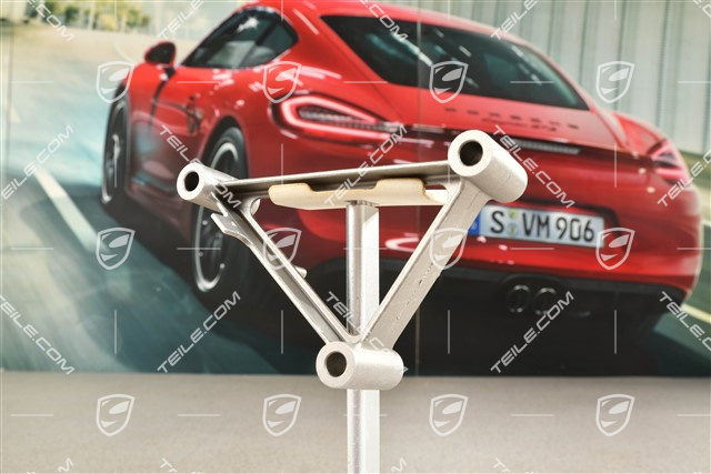 Bracket / Adapter of the exhaust system holder to the gearbox / manual transmission, 5-speed