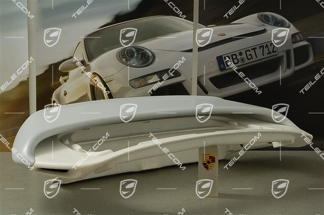 Turbo S rear spoiler, incl. rear bonnet (engine lid), without grilles