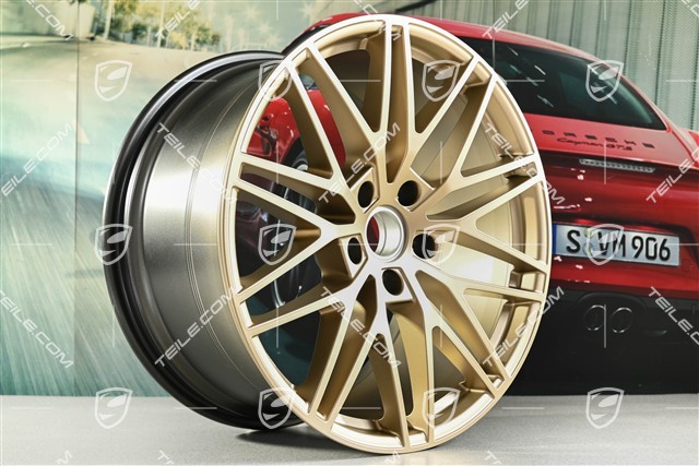 21-inch wheel rim set Cayenne RS Spyder Design, 11J x 21 ET49 + 9,5J x 21 ET46, neodyme