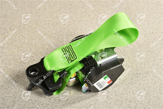 Seat belt, front, Lizard green, L=R