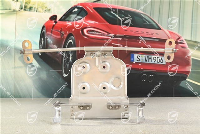 Retainer for exhaust system, 6-Speed manual transmission, GTS 4.0 / Spyder