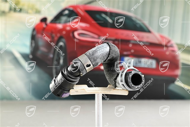 Turbo, coolant hose, front axle transmission