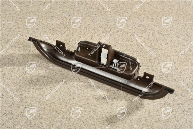 Armrest release / unlocking, center console, Espresso