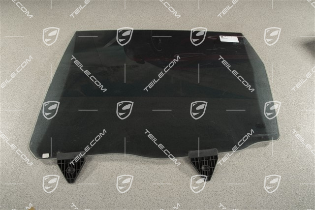 Rear door glass, metallized, L