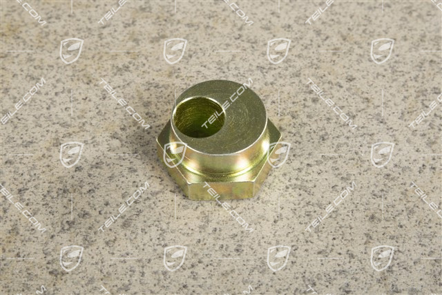 Rear suspension geometry eccentric washer / nut