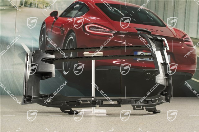 Turbo / Sport Design, Front bumper, side ventilation grille, Black matte, R