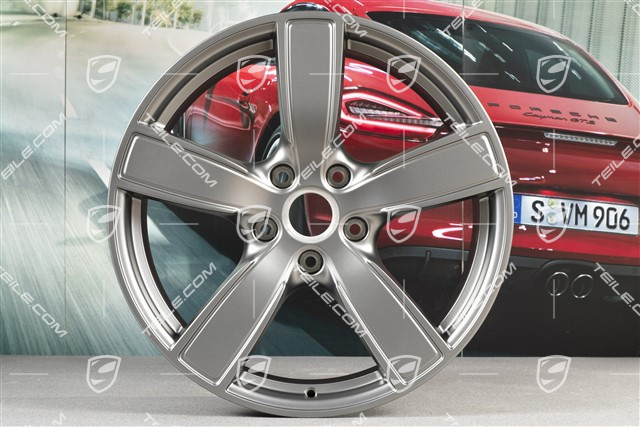 20" Felga Carrera Sport, 8,5J x 20 ET49, platynowa satyna / Platinum satin-matt