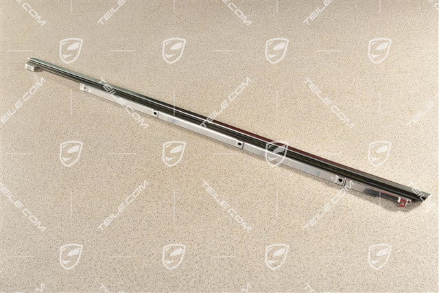 Moulding, Door channel, incl. sealing, front, Aluminium, L