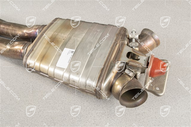 Front silencer, short wheelbase, Turbo