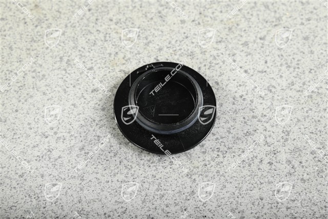 Central lock Hub cap, logo GT3, Black matte