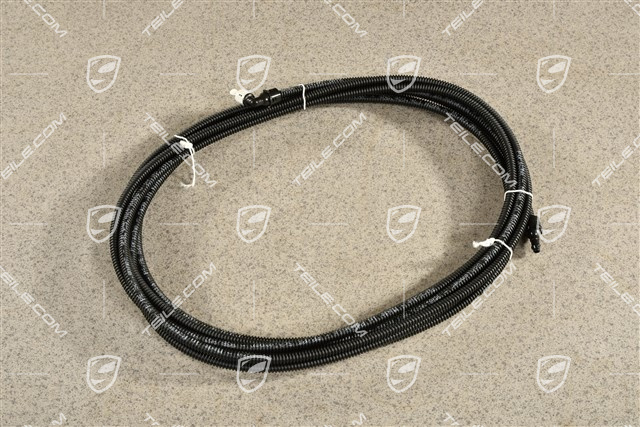 Window cleaning system washer line, rear window washer hose