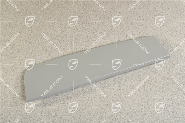 Cover for armrest, rear seat backrest, Steel Grey