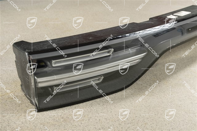 Rear light / rear lid, center, black