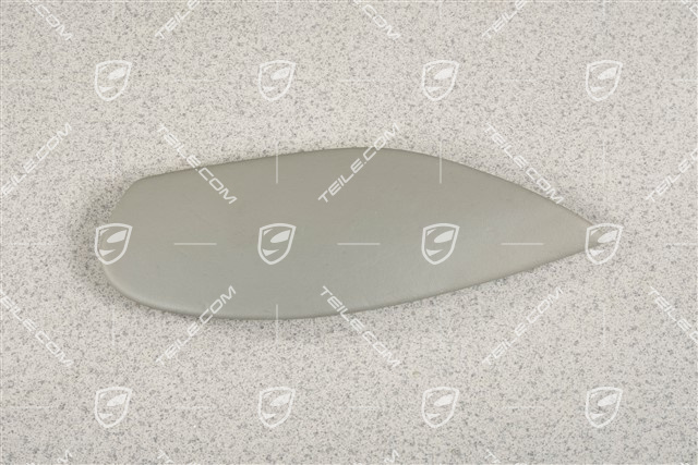 Mittelkonsole, Blende, Leder, seitlich, Graffitigrau, L