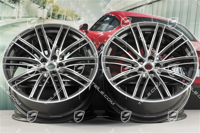 21-inch Turbo IV alloy wheels set, 9,5J x 21 ET27 + 10J x 21 ET19