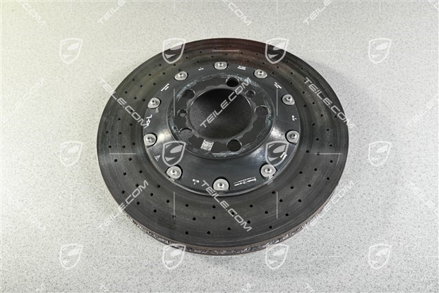 PCCB Ceramic brake disc, GT3/GT3RS/GT2RS, damaged, L