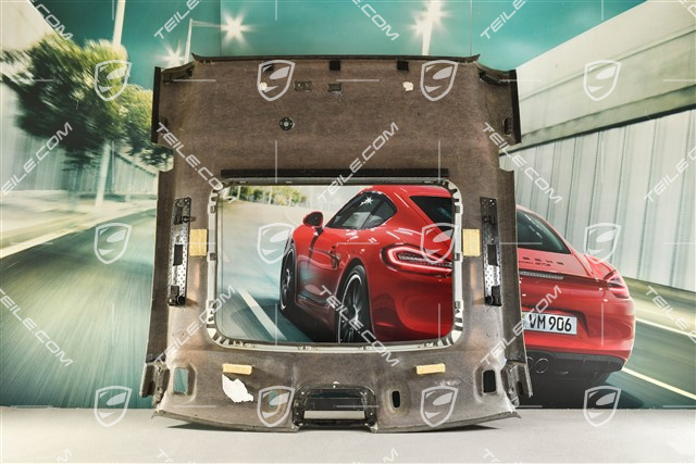 Dachverkleidung mit Schiebedach, Alcantara, Schwarz