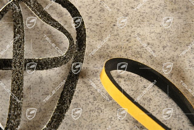 Sealing / gasket set, Rear spoiler