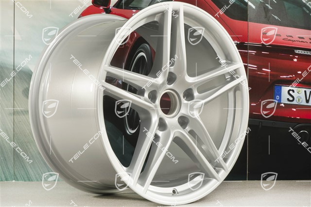 19" Felge Carrera VI, 11,5J x 19 ET76, Brilliant Silver