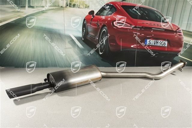 Rear silencer