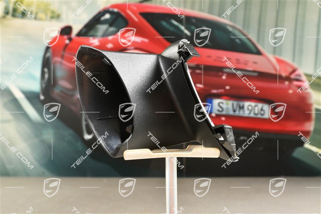 Blende, Aussenspiegel Spiegelfuss, Außen, Schwarz, R