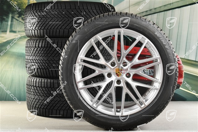 21-inch RS Spyder Design winter wheel set, rims 9,5J x 21 ET46 + 11,0J x 21 ET58 + Pirelli winter tyres 285/45 R21 + 305/40 R21, with TPMS