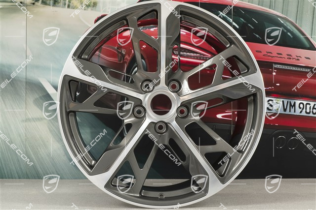 21-inch Rim Cross Turismo Design 11,5J x 21 ET66, Titanium