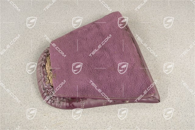 Notsitzkissen, Kunstleder, Magenta, R