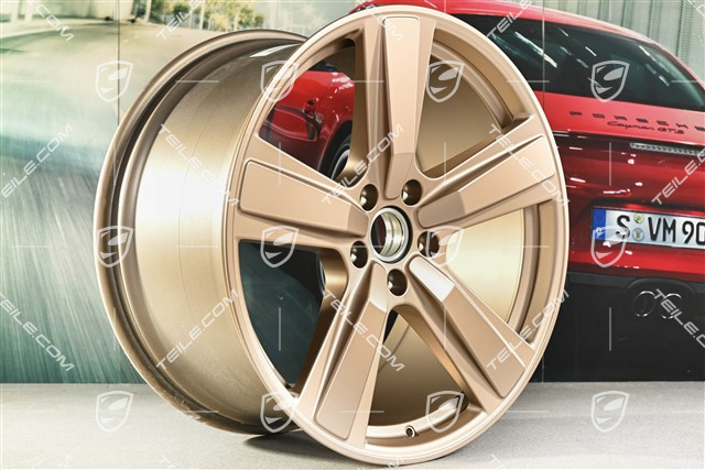 22" Felgensatz Cayenne Coupe Exclusive Design Sport, 10J x 22 ET48 +11,5J x 22 ET52, neodyme