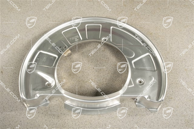 Front axle disc brake protective plate, PCCB, R