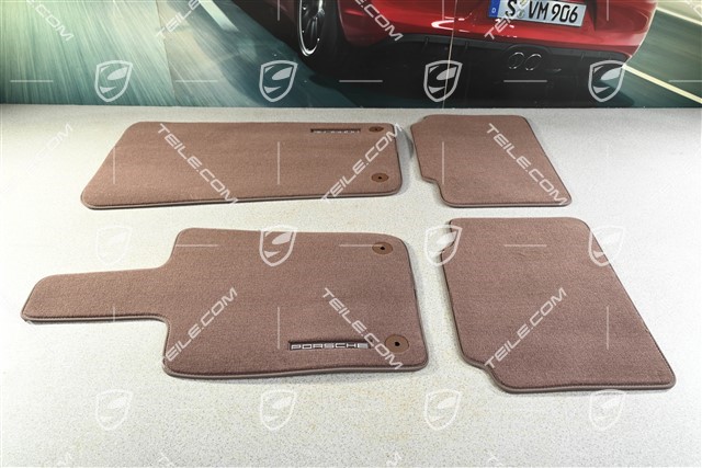 Fußmatten, Velours, kurzer Radstand (Standard), Trüffelbraun