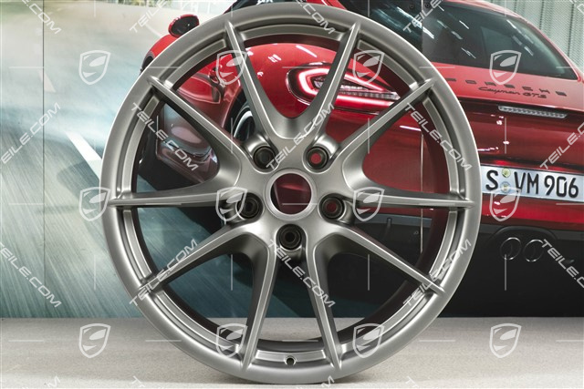 20" Felge Carrera S III, 11J x 20 ET70, Platinum-Seidenmatt
