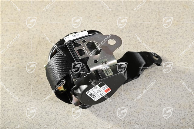 Sicherheitsgurt hinten, Schwarz, L
