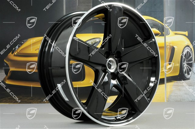 21" komplet felg Sport Classic, 9J x 21 ET26 + 10J x 21 ET19, czarne