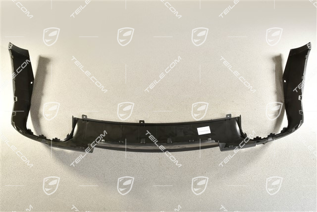 Lining rear lower, black